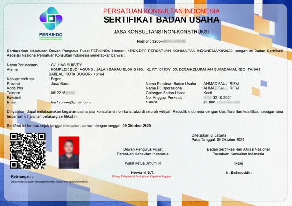 SBU Jasa Survey HAS SURVEY